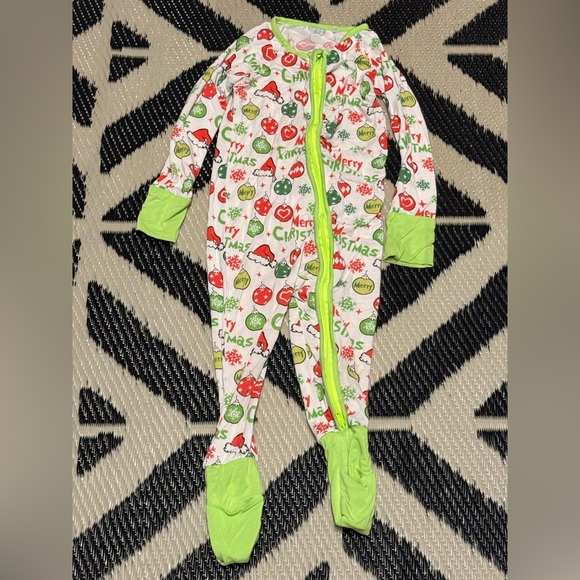 Festive Christmas Kids One Piece - Picture 1 of 3